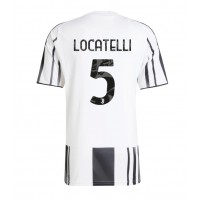 Stroje piłkarskie Juventus Manuel Locatelli #5 Koszulka Podstawowej 2025-26 Krótki Rękaw